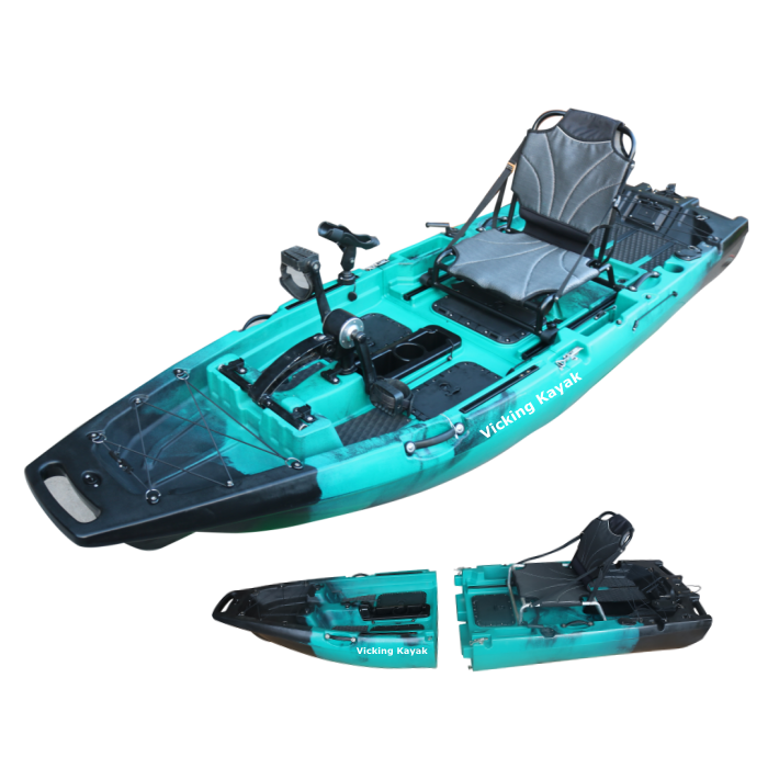 Fishing Kayak Paddle - 2025 NEW Modular Kayak 9.5ft Pedal