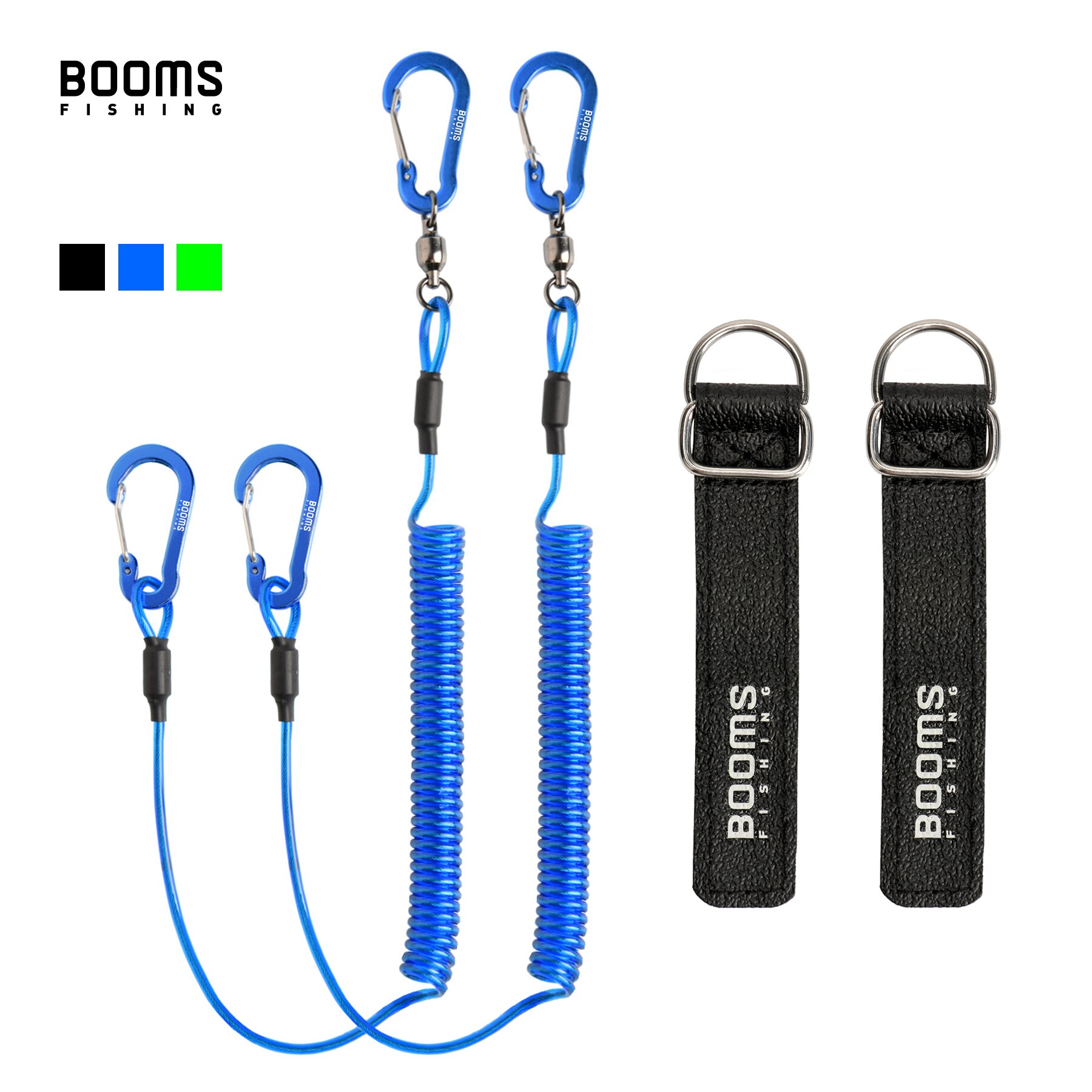 Fishing Kayak Paddle - Booms Fishing T02RB1 Fishing Rod Tether