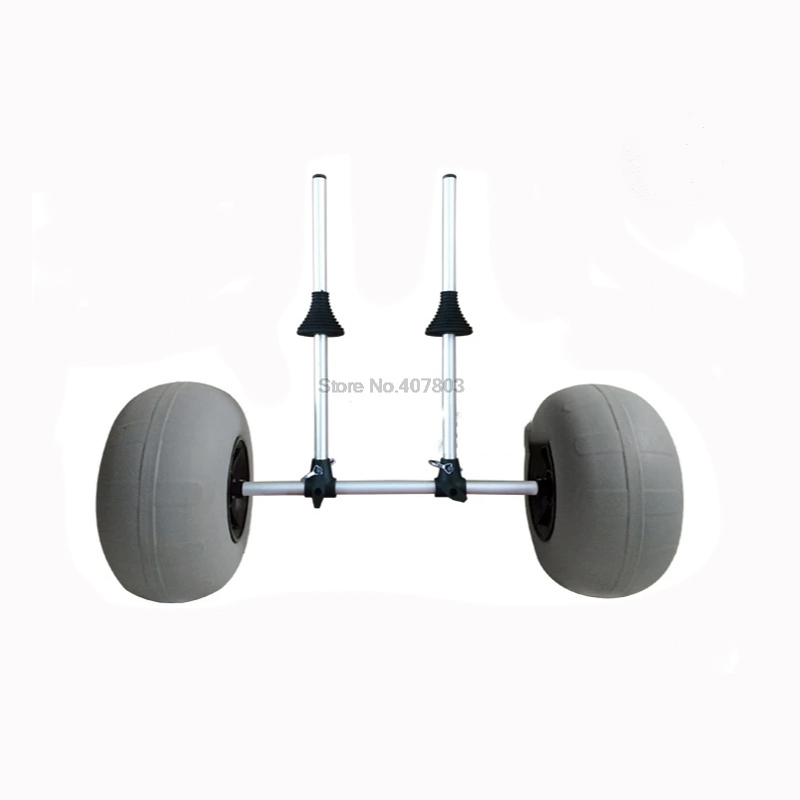 Fishing Kayak Cart - Foldable Upright Kayak Trailer Plunger Platform