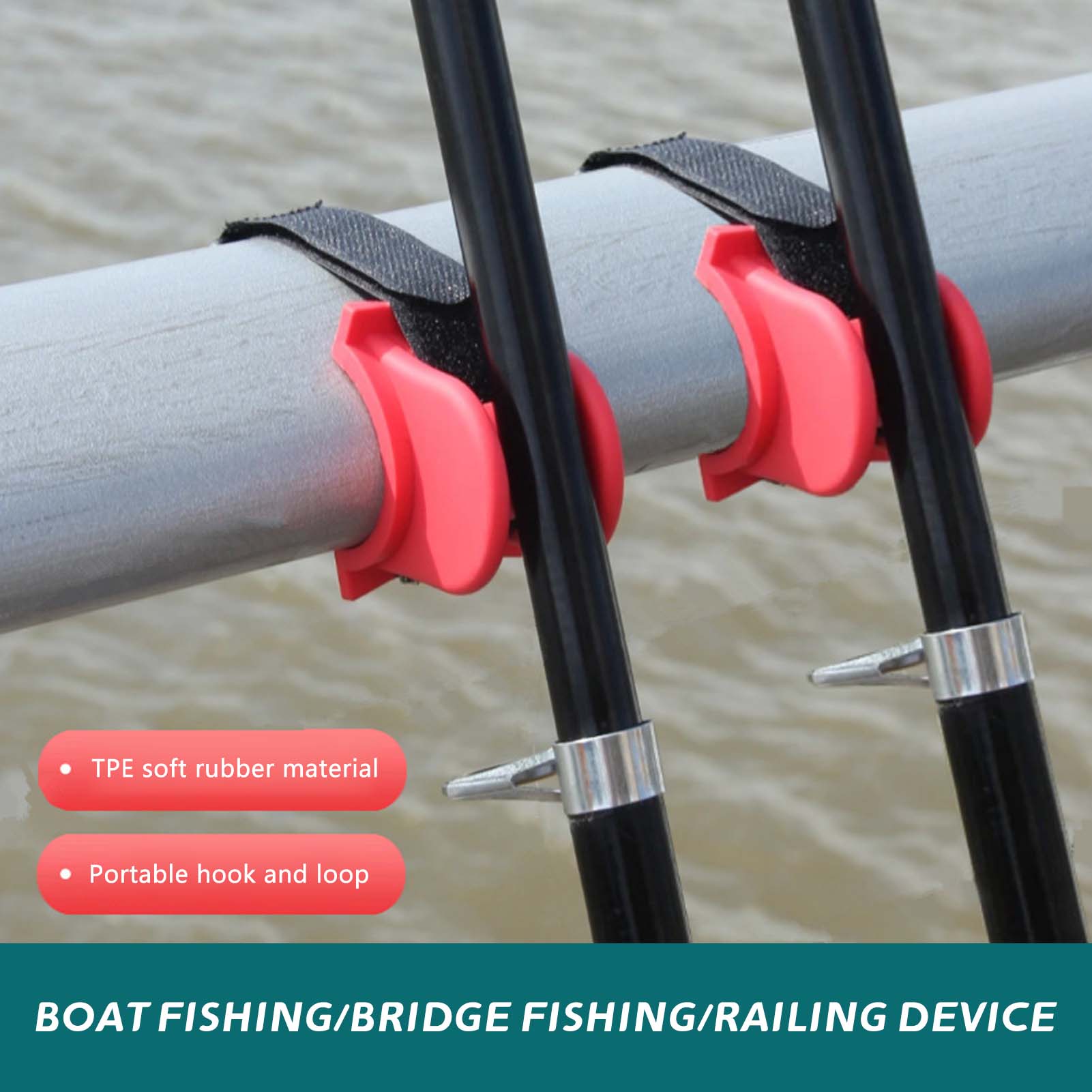 Fishing Kayak Sit On Top - U-Shaped Boat Fishing Rod Holder with