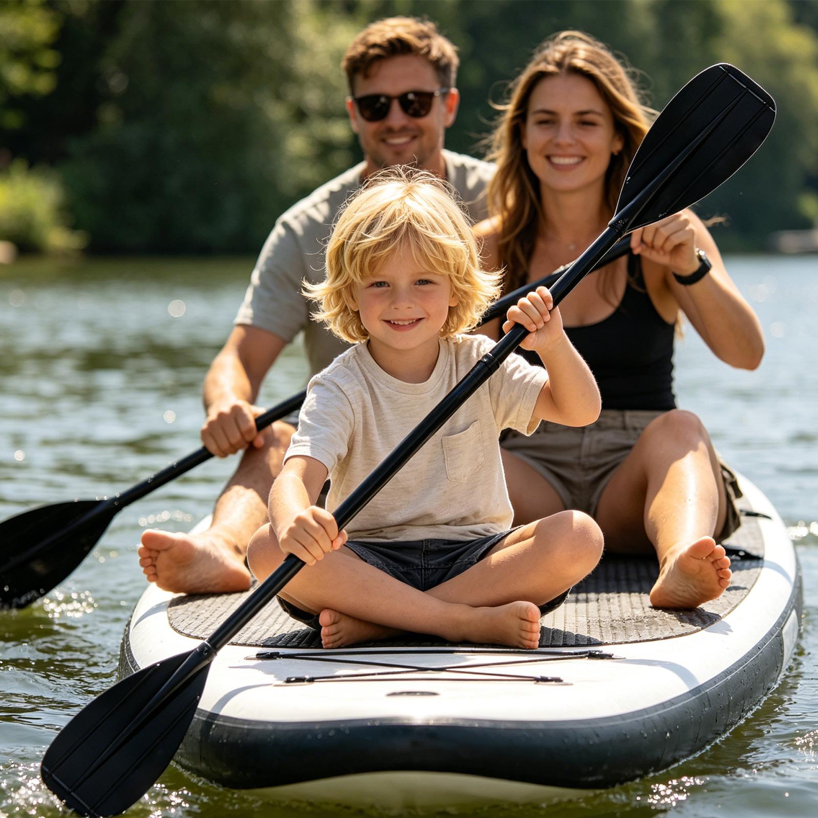 Carbon Fiber Paddle 2 Section  - Fishing Kayak Paddle 评论和价格