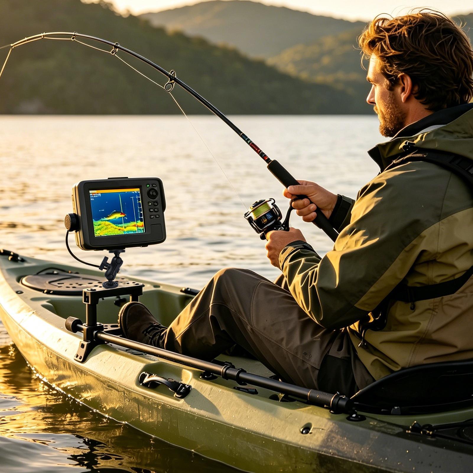 Kayak Fish Finder Mount 360 De - Fishing Kayak Fish Finder Mount 评论和价格