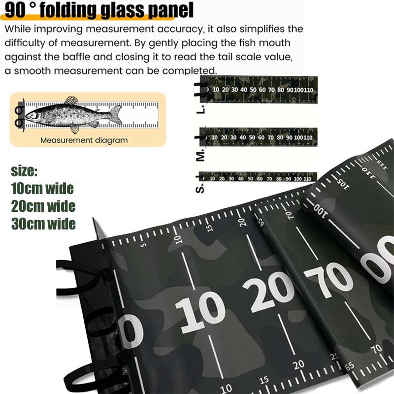 1pcs Fishing Ruler PVC Waterpr - Fishing Kayak Crate 评论和价格