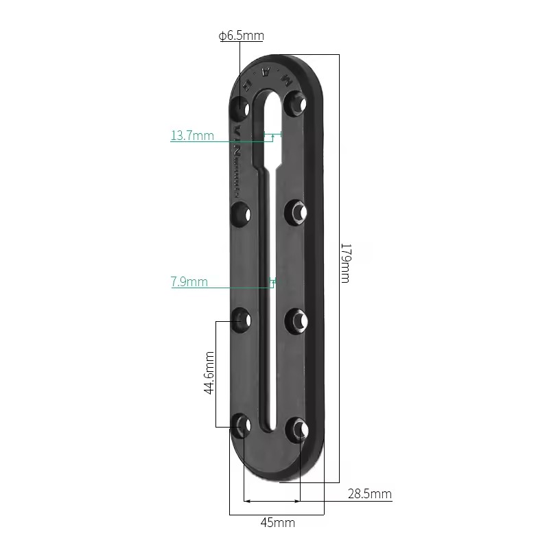 179mm Long Kayak Track mount,K - Fishing Kayak Fish Finder Mount 评论和价格