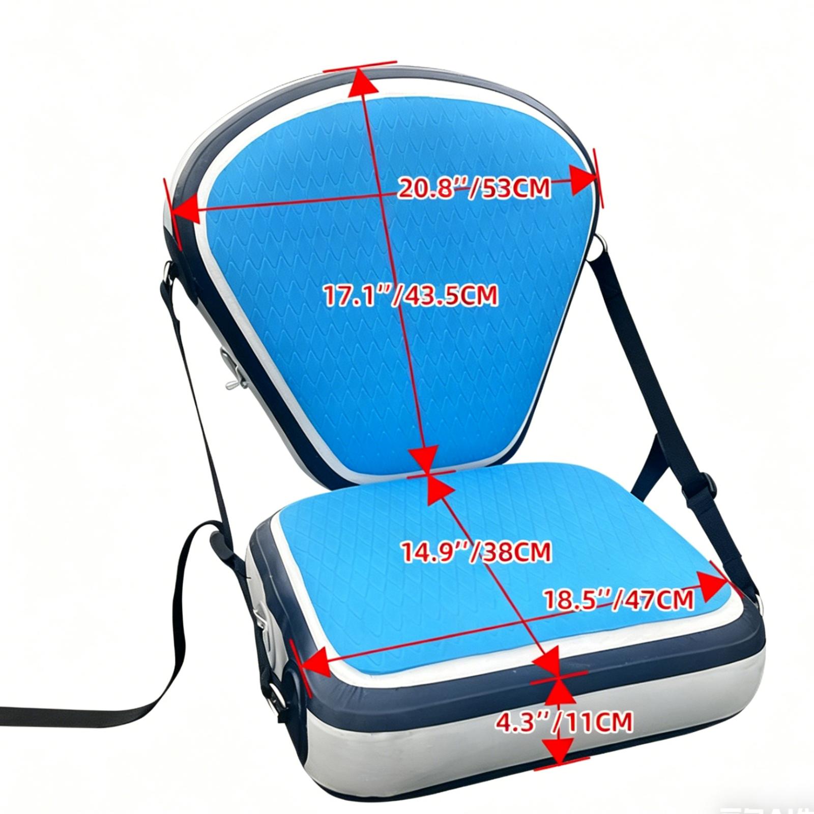 Adjustable PVC Kayak Seat Infl - Fishing Kayak Seat 评论和价格