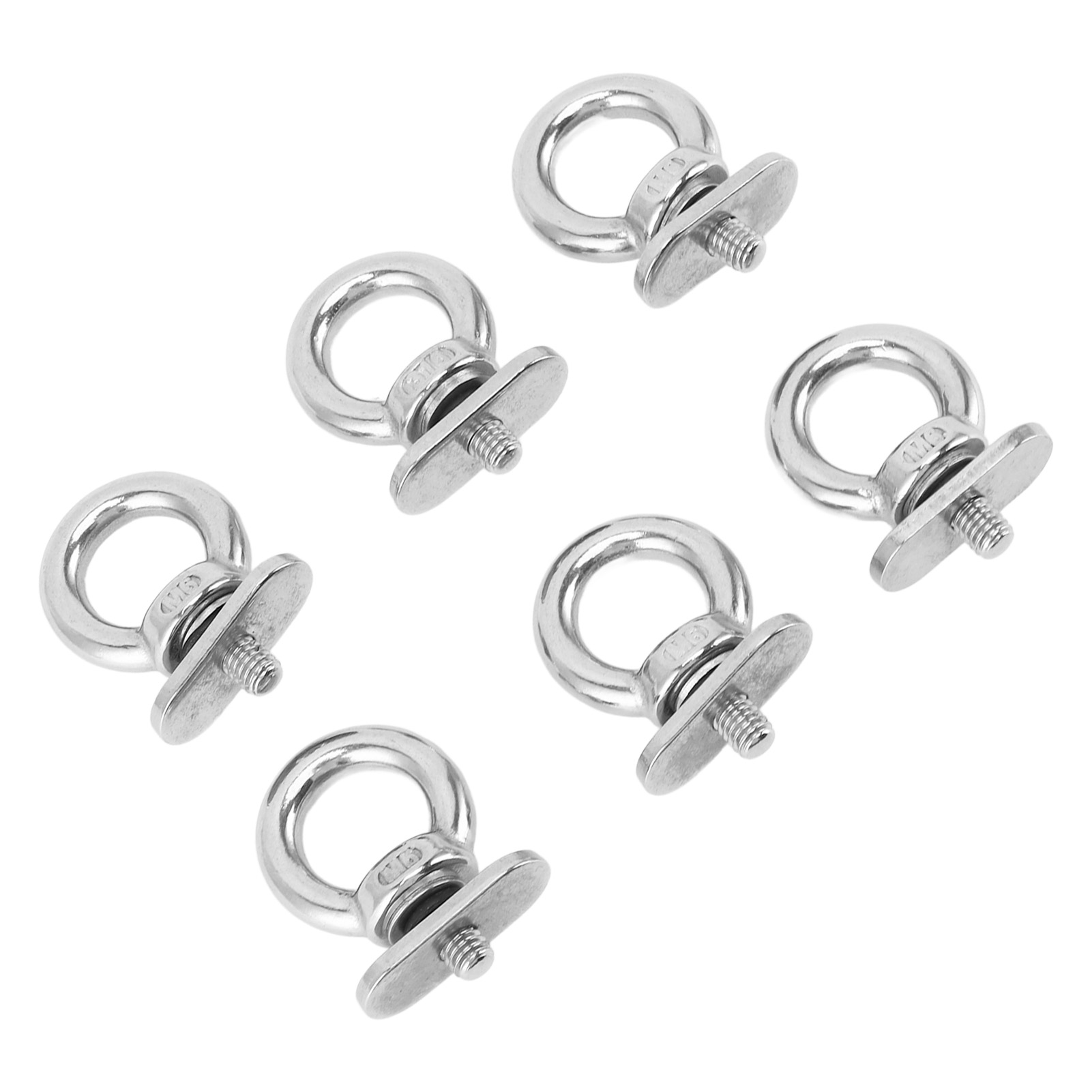 Track Mount Eyelets 6Pcs Stain - Fishing Kayak Anchor 评论和价格