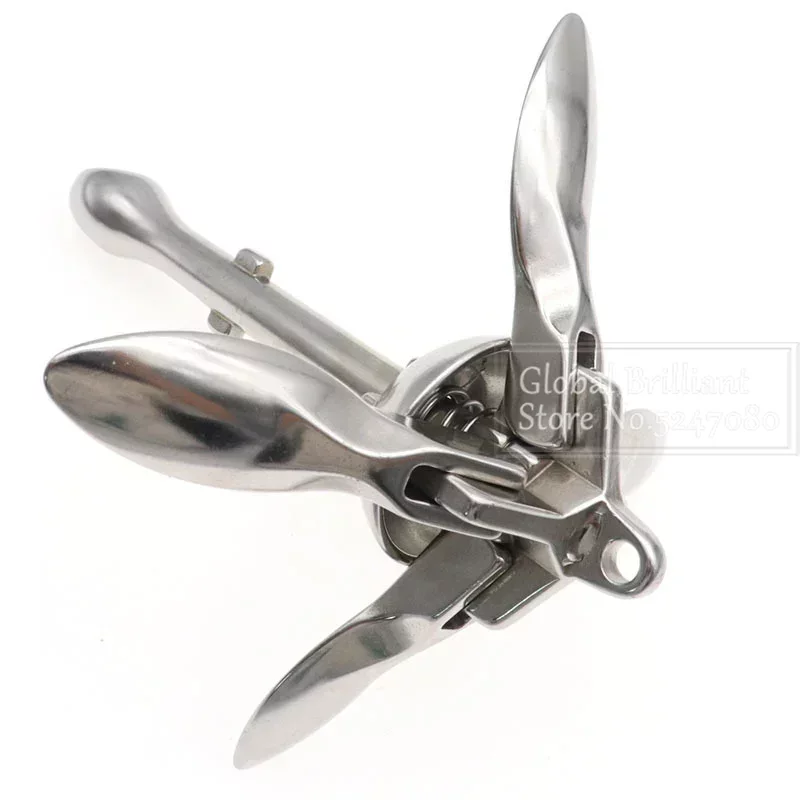 3.2KG/4KG Boat Stainless Steel - Fishing Kayak Anchor 评论和价格