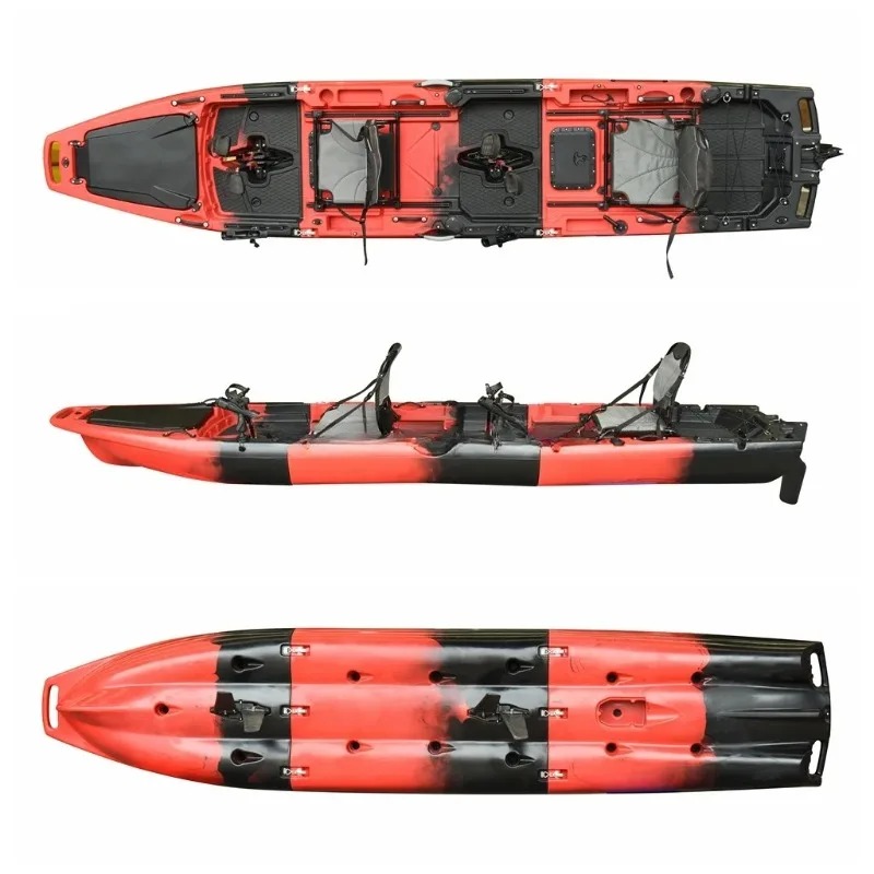 2-Seater Sit-on-Top Modular Pe - Fishing Kayak Sit In 评论和价格