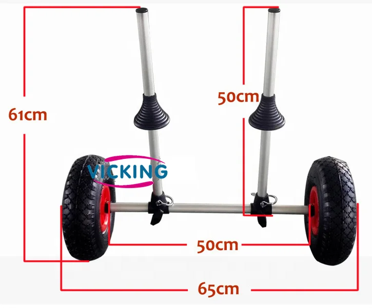 Lakes Rivers Aluminum Fishing  - Fishing Kayak Cart 评论和价格