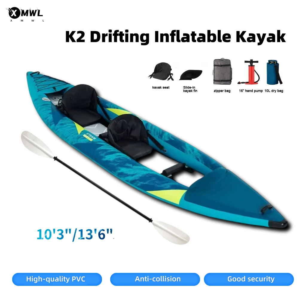 Canoe Kayak Inflatable Boat 1- - Fishing Kayak Paddle 评论和价格
