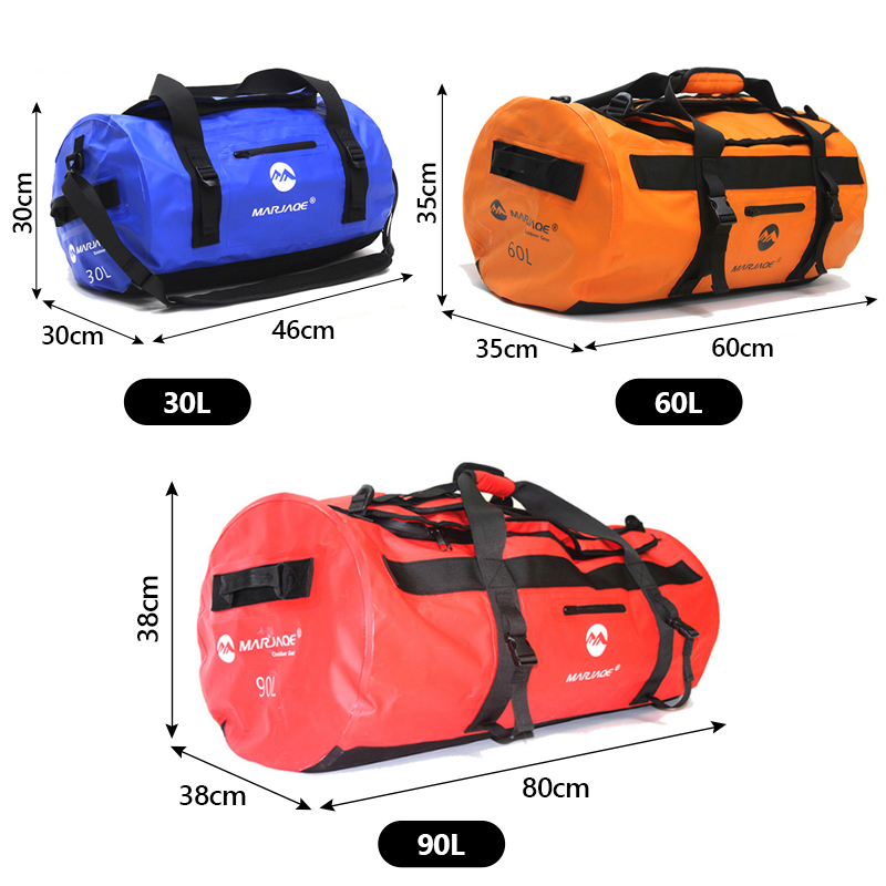30L 60L 90L Waterproof Kayakin - Fishing Kayak Storage Bag 评论和价格