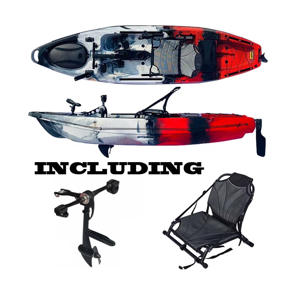 OEM Plastic Fishing Kayak for  - Fishing Kayak Pedal Drive 评论和价格