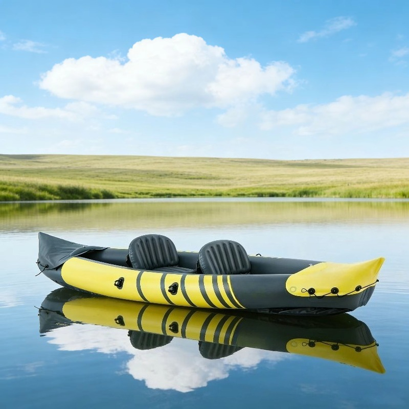 Double Seat Inflatable Fishing - Fishing Kayak Paddle 评论和价格