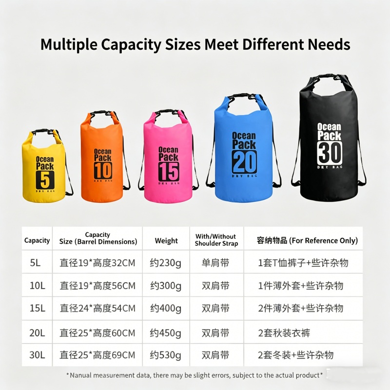 Swimming Waterproof Dry Bag 5L - Fishing Kayak Storage Bag 评论和价格
