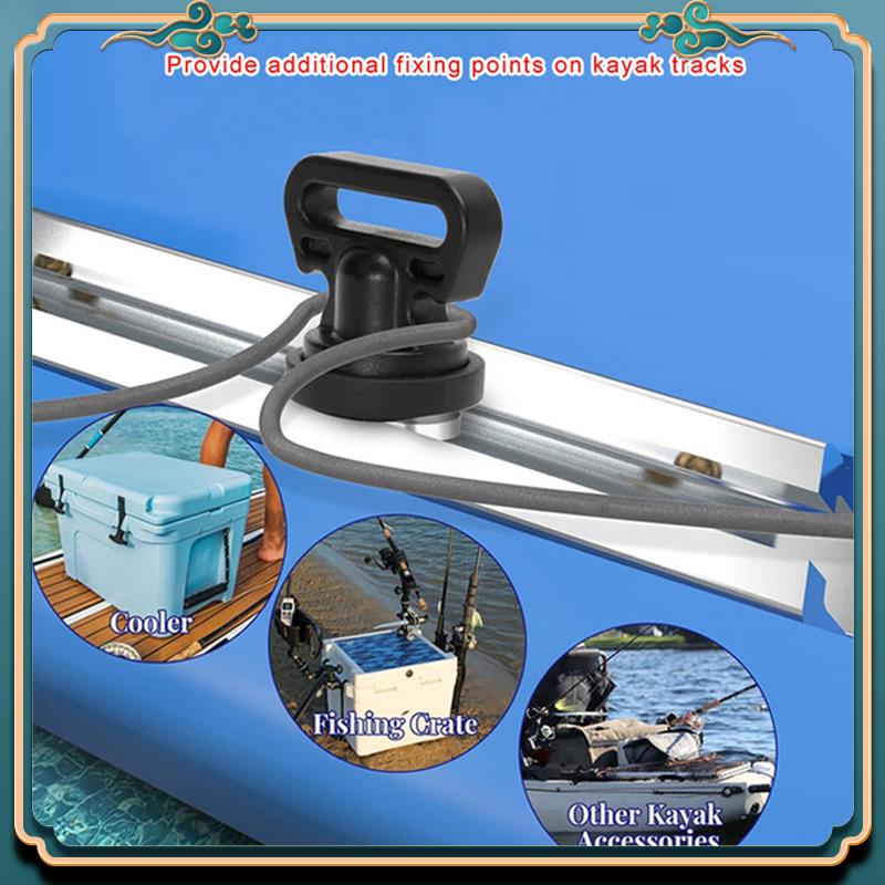 4PCS Marine Track Mount Vertic - Fishing Kayak Crate 评论和价格