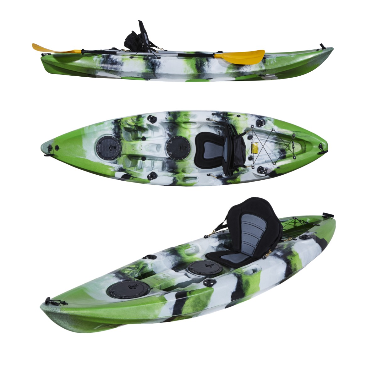 Made In China Single Person Fi - Fishing Kayak Sit In 评论和价格