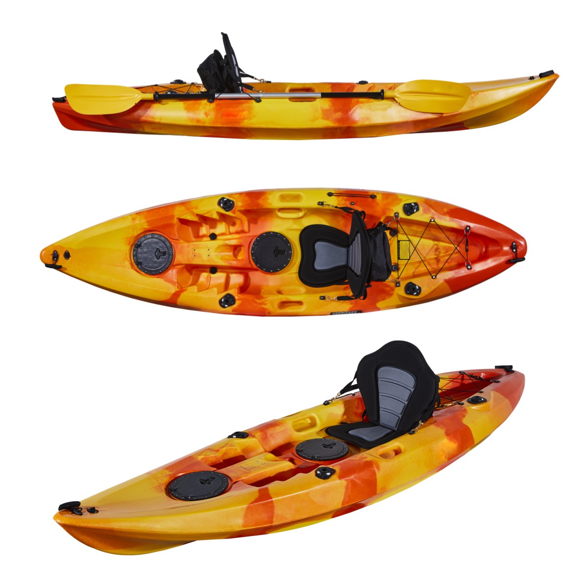 Made In China Single Person Fi - Fishing Kayak Sit In 评论和价格