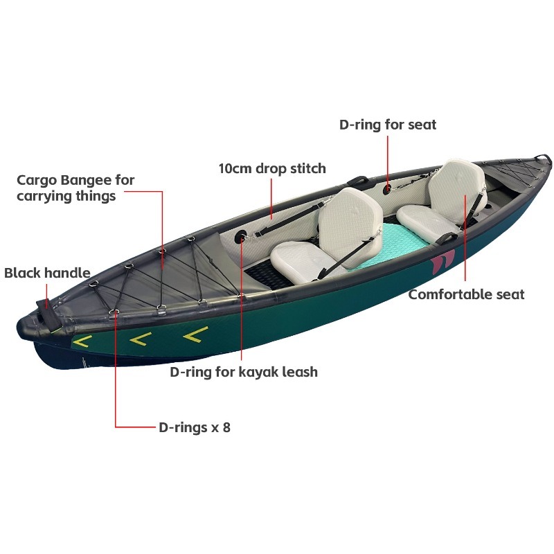 New Design 4.2m Portable Infla - Fishing Kayak Inflatable 评论和价格