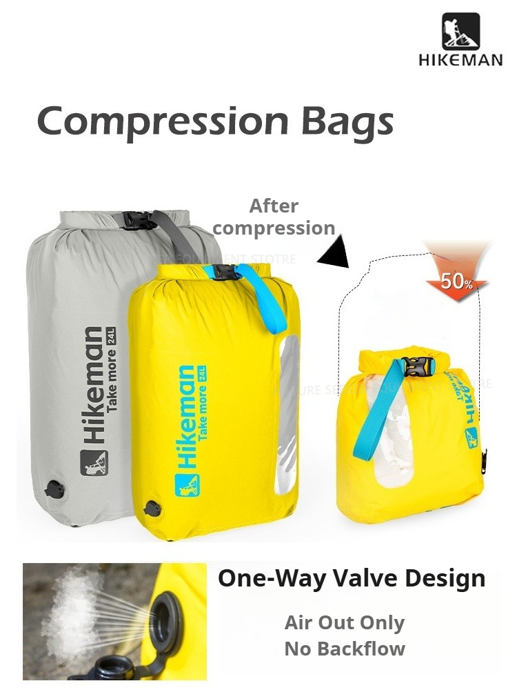 HIKEMAN Vacuum Compression Bag - Fishing Kayak Storage Bag 评论和价格