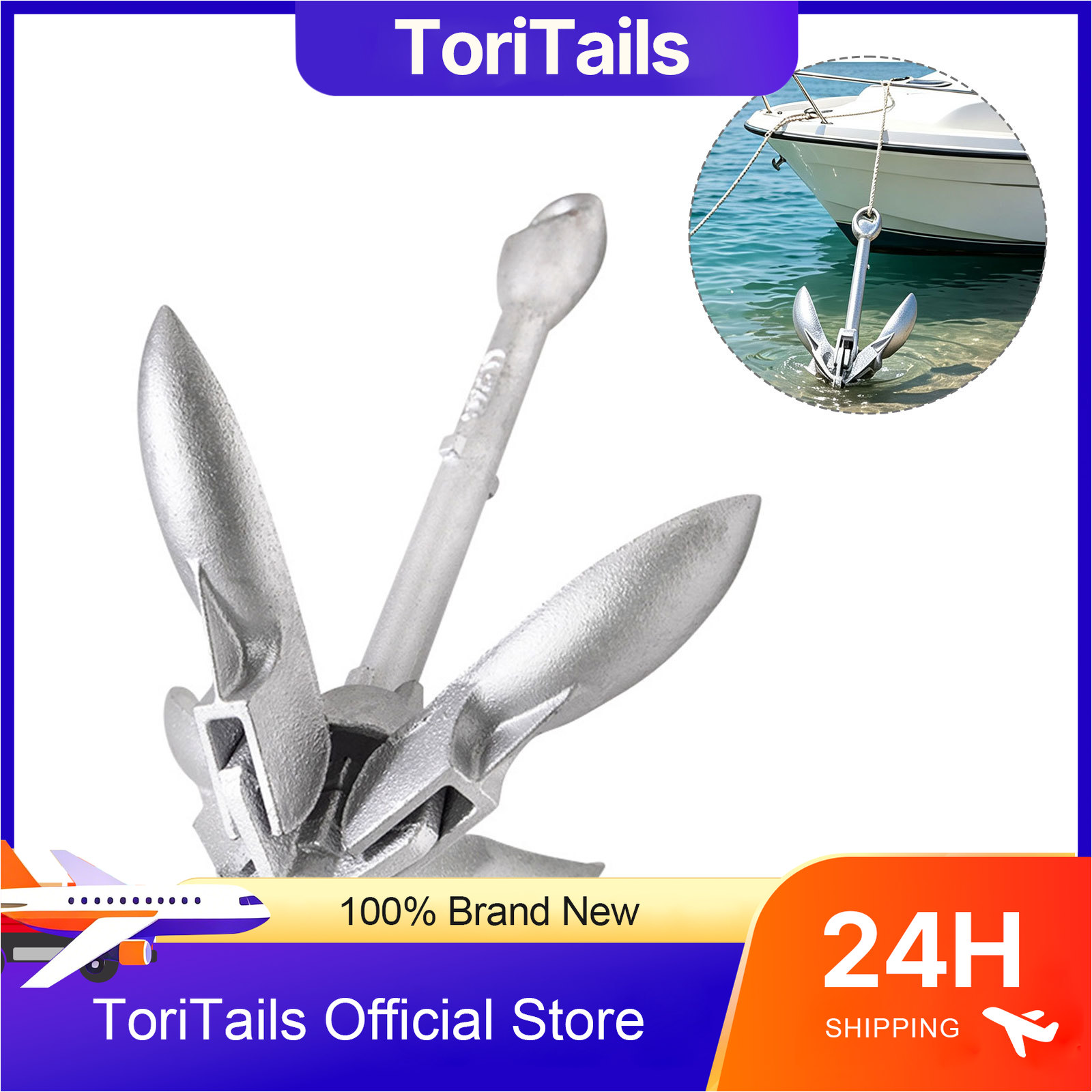 KOETSU Collapsible Boat Anchor - Fishing Kayak Anchor 评论和价格