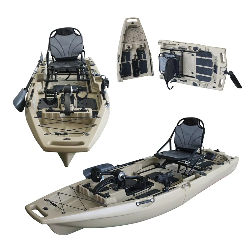 1 Person HDPE/PE Sit-On-Top CE - Fishing Kayak Paddle 评论和价格