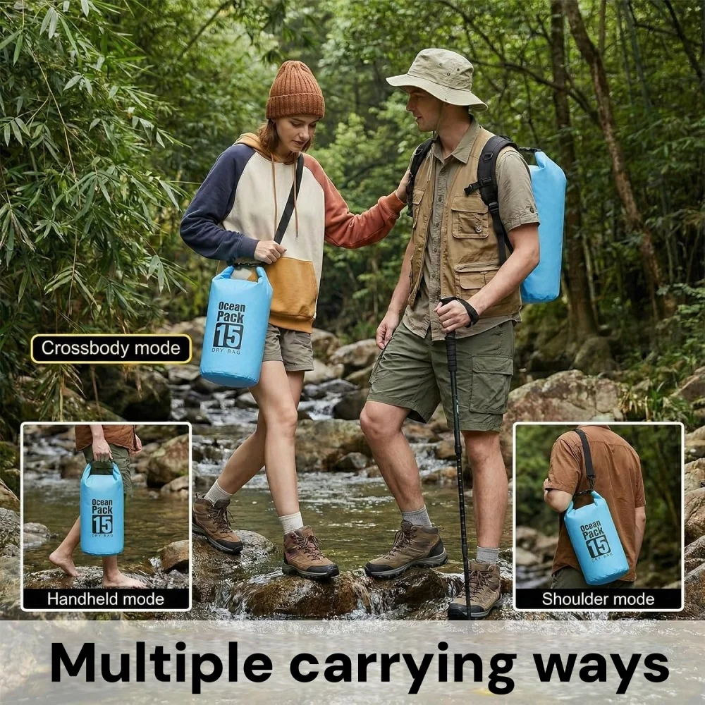 500D Waterproof Dry Bag Floati - Fishing Kayak Storage Bag 评论和价格