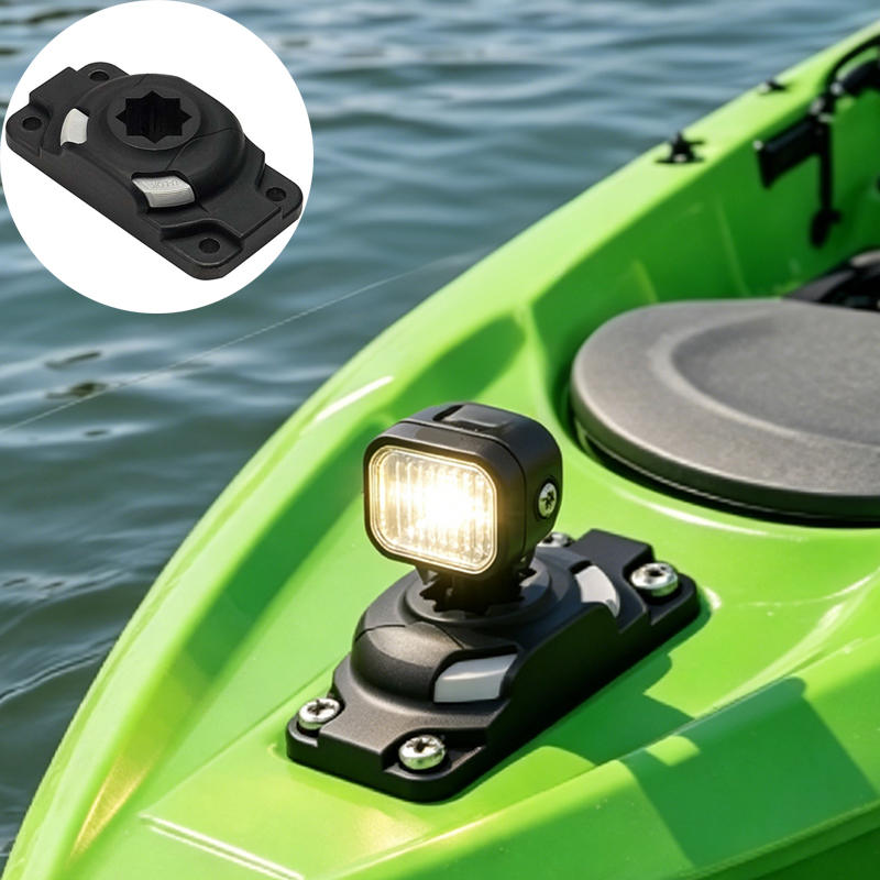 Canoe Navigation Frame Base Wi - Fishing Kayak Rod Holder 评论和价格