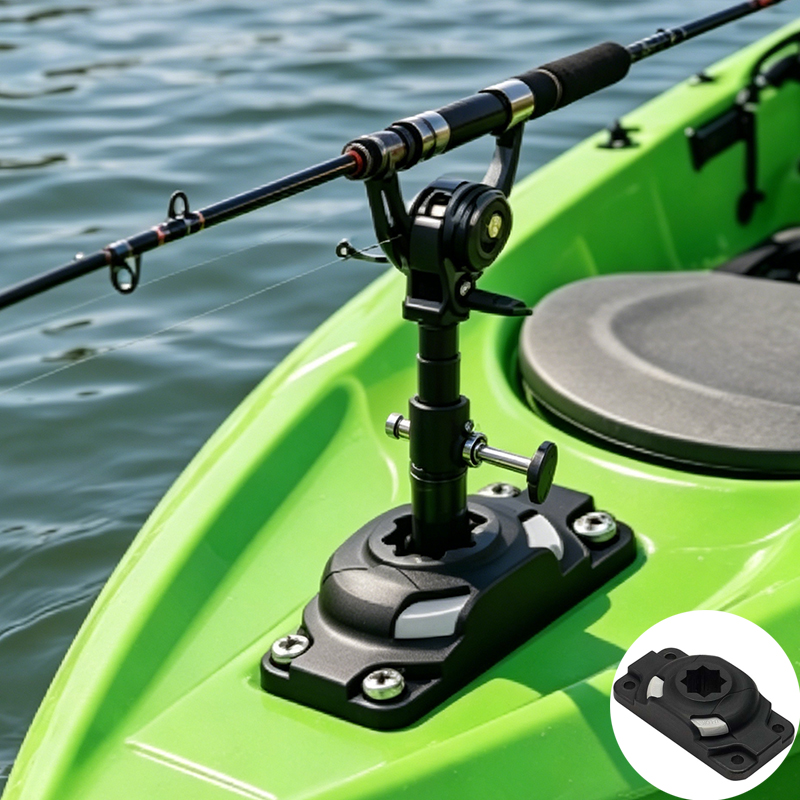Canoe Navigation Frame Base Wi - Fishing Kayak Rod Holder 评论和价格