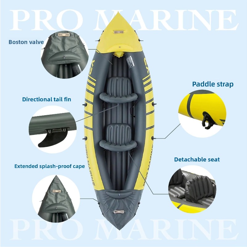 All-Purpose Inflatable Boat fo - Fishing Kayak Inflatable 评论和价格