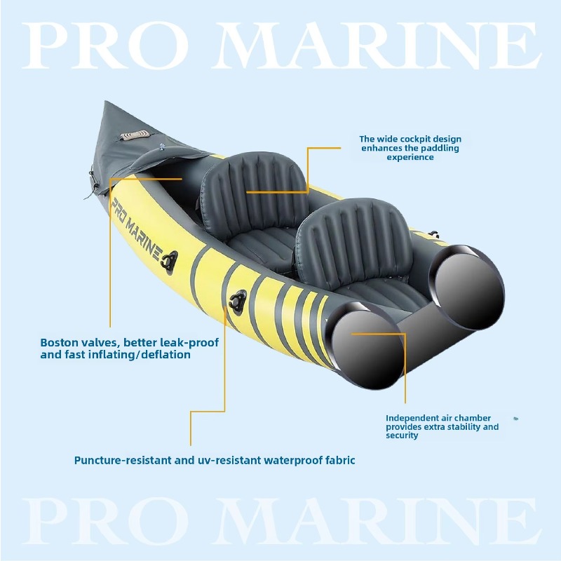 All-Purpose Inflatable Boat fo - Fishing Kayak Inflatable 评论和价格
