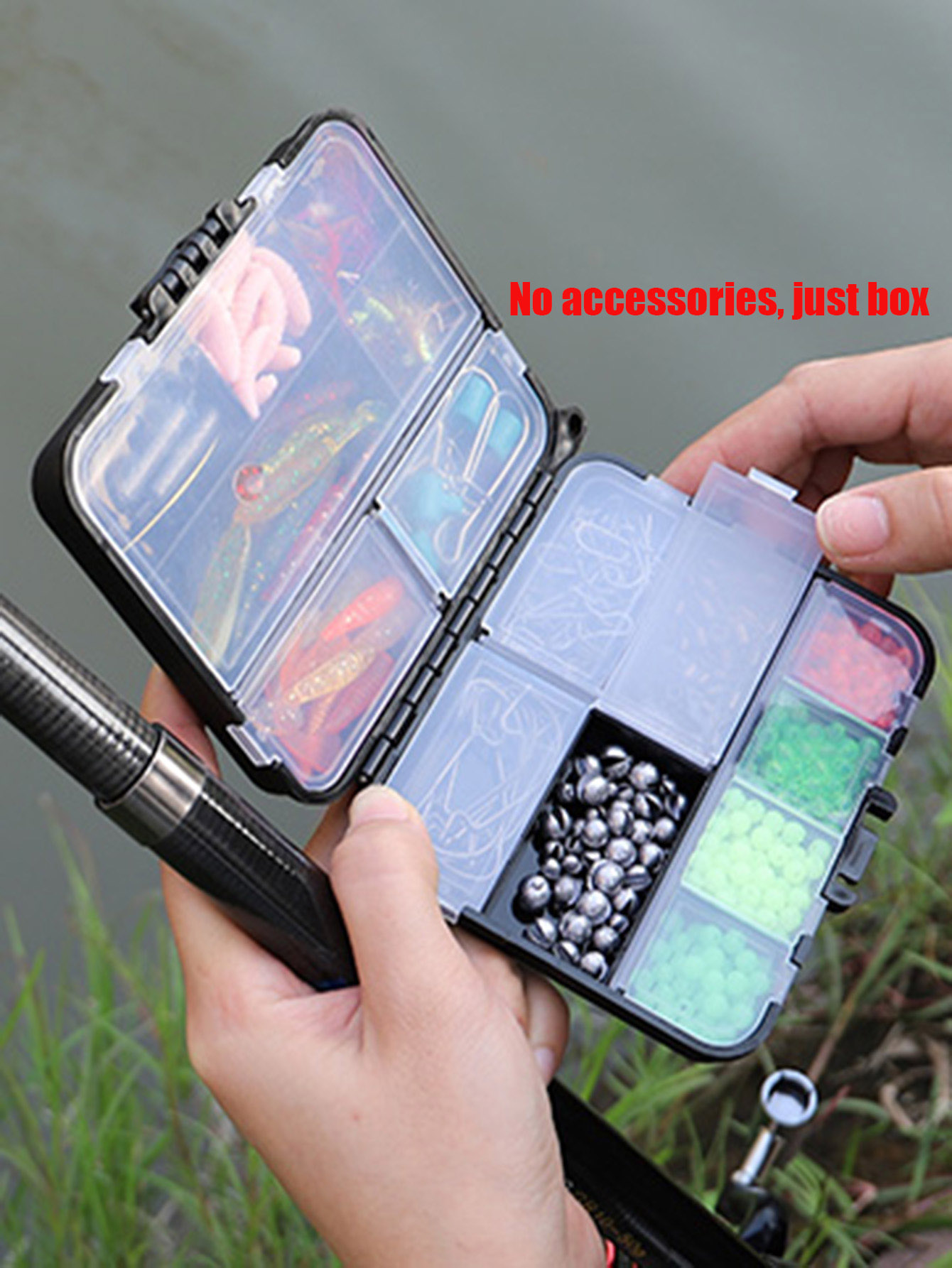 Small Tackle Box Organizer Min - Fishing Kayak Crate 评论和价格