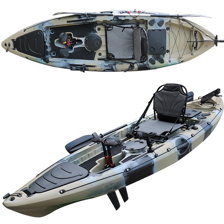 New Designed Plastic Kayak Fis - Fishing Kayak Pedal Drive 评论和价格