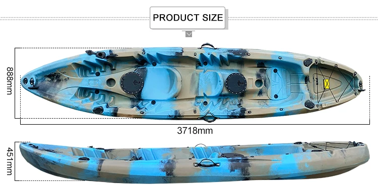 2026 Rotomolded Tandem Kayak F - Fishing Kayak Sit In 评论和价格