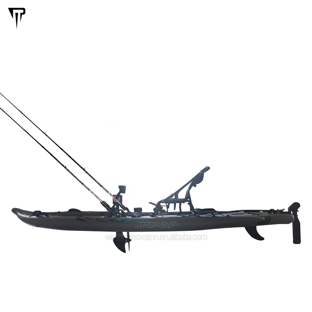 JTRDA 2024 New Inflatable Kaya - Fishing Kayak Pedal Drive 评论和价格