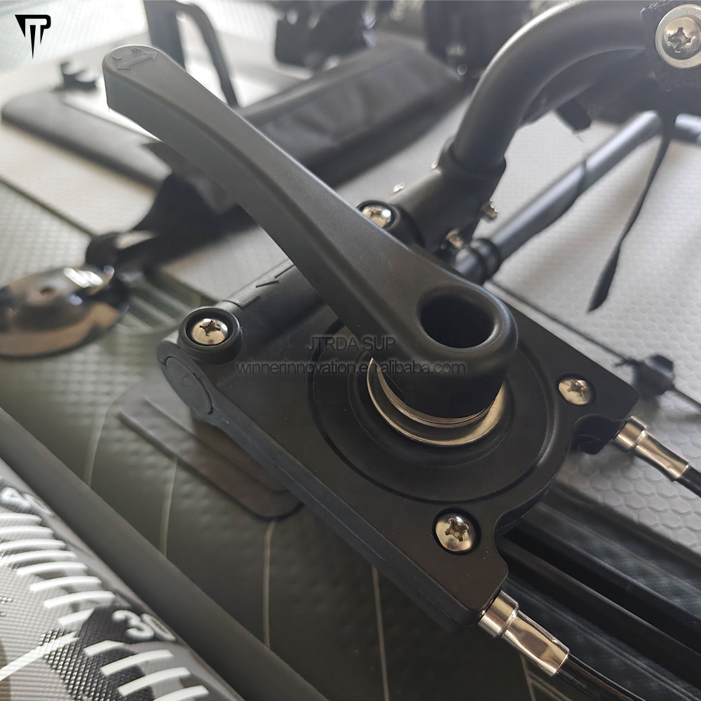JTRDA 2024 New Inflatable Kaya - Fishing Kayak Pedal Drive 评论和价格