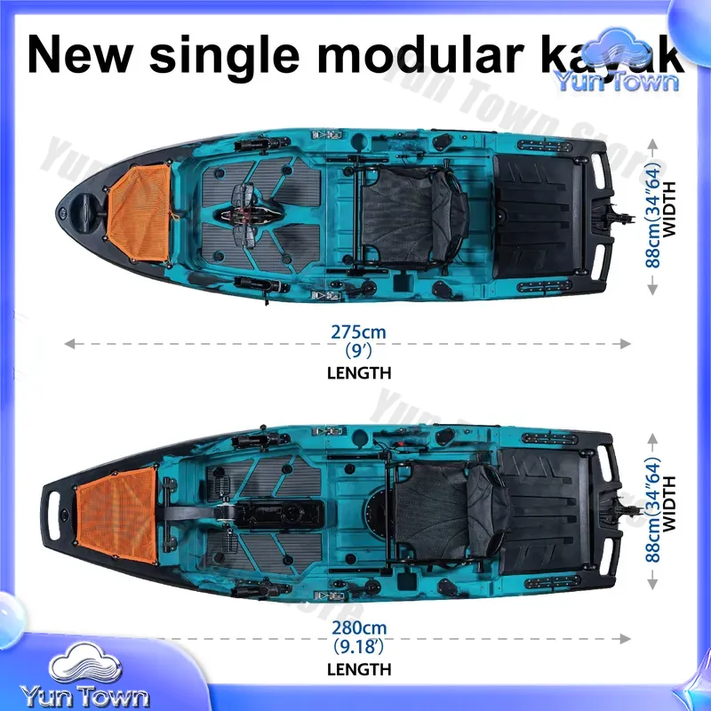 Modular Kayak 9.5ft Sit On Top - Fishing Kayak Sit In 评论和价格