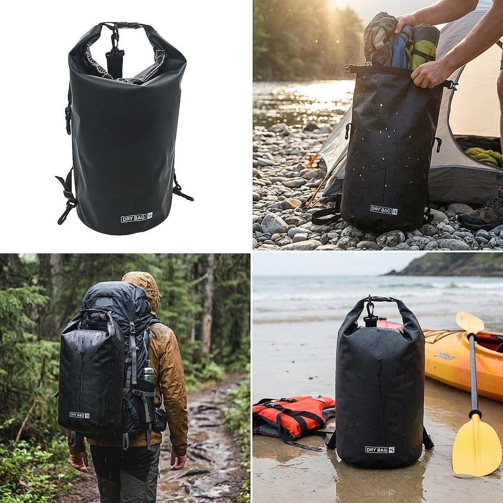 Waterproof Dry Bag Storage Adj - Fishing Kayak Storage Bag 评论和价格