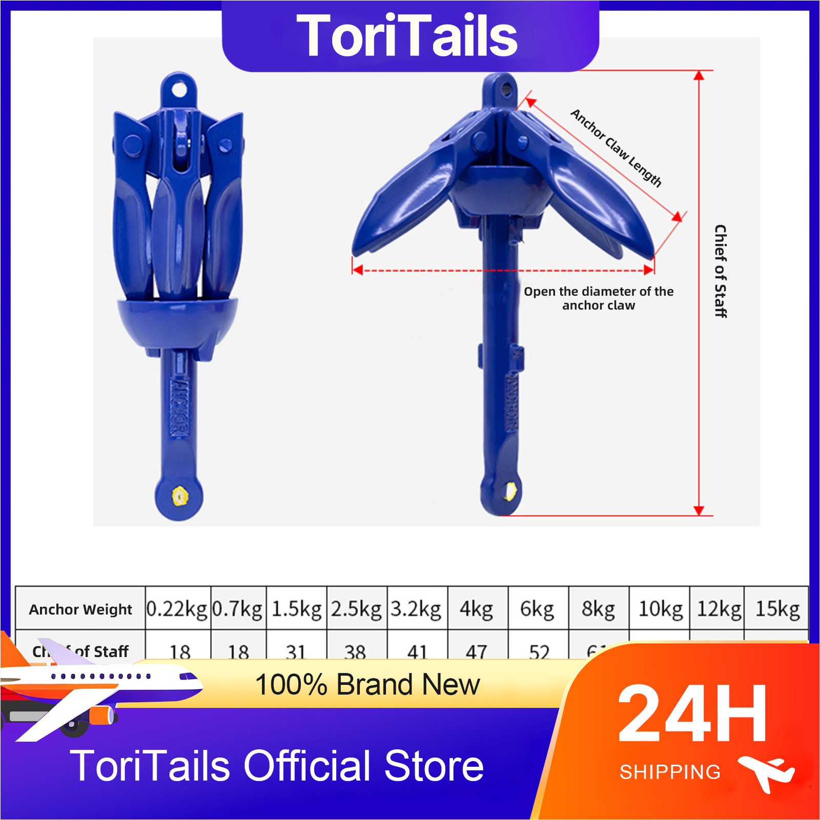 Kayak Anchor Kits Folding Anch - Fishing Kayak Anchor 评论和价格