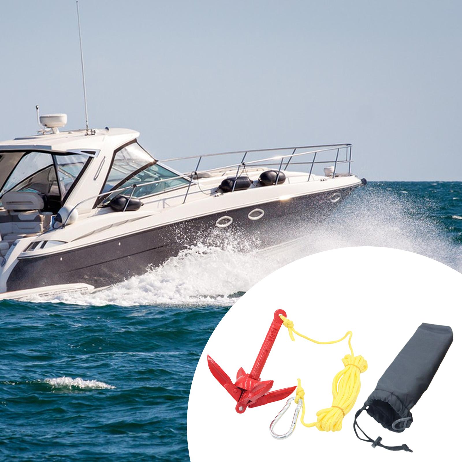 Carbon Steel Folding Boat Anch - Fishing Kayak Anchor 评论和价格